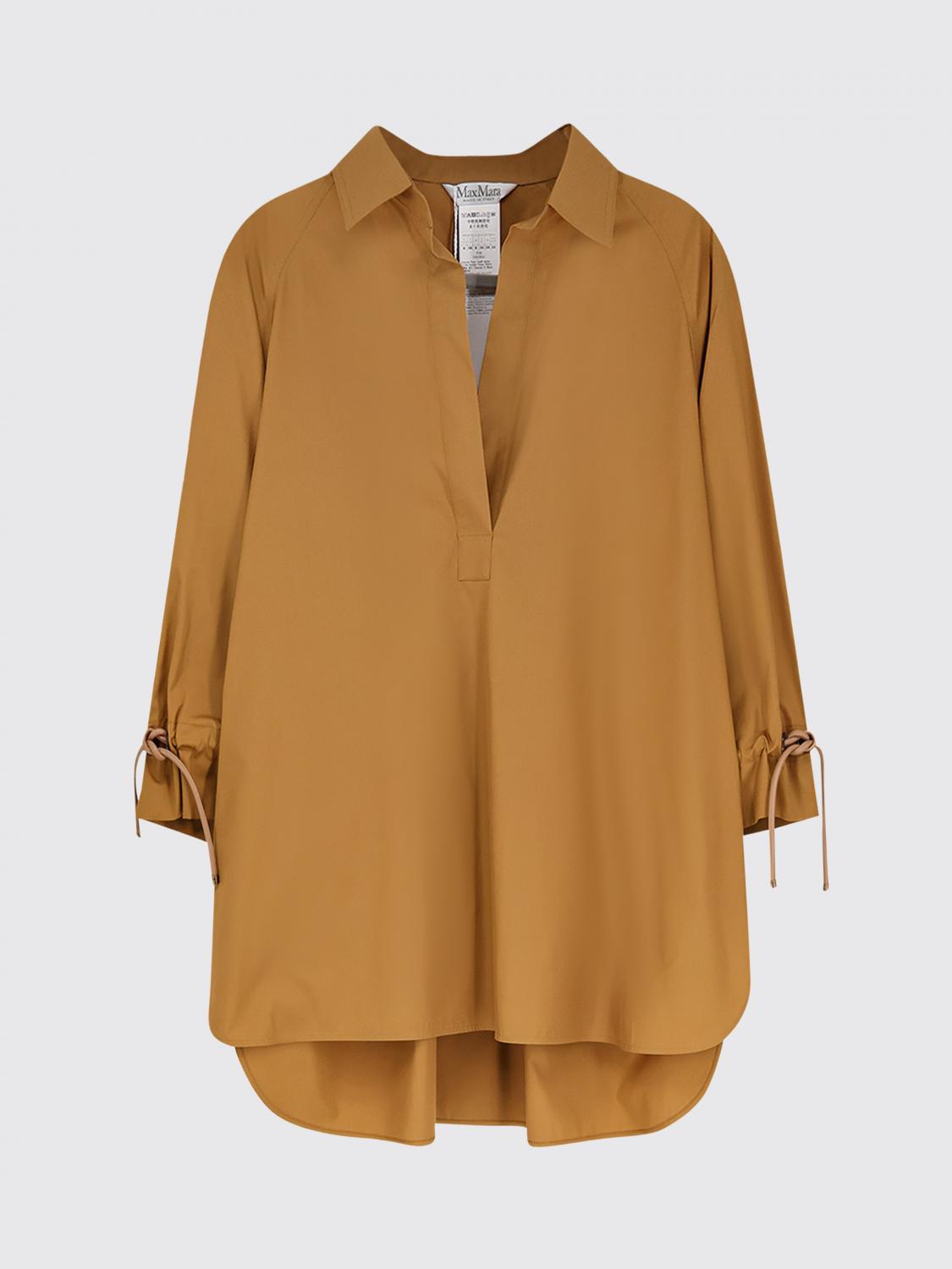 Max Mara Shirt Woman Brown MAX MARA