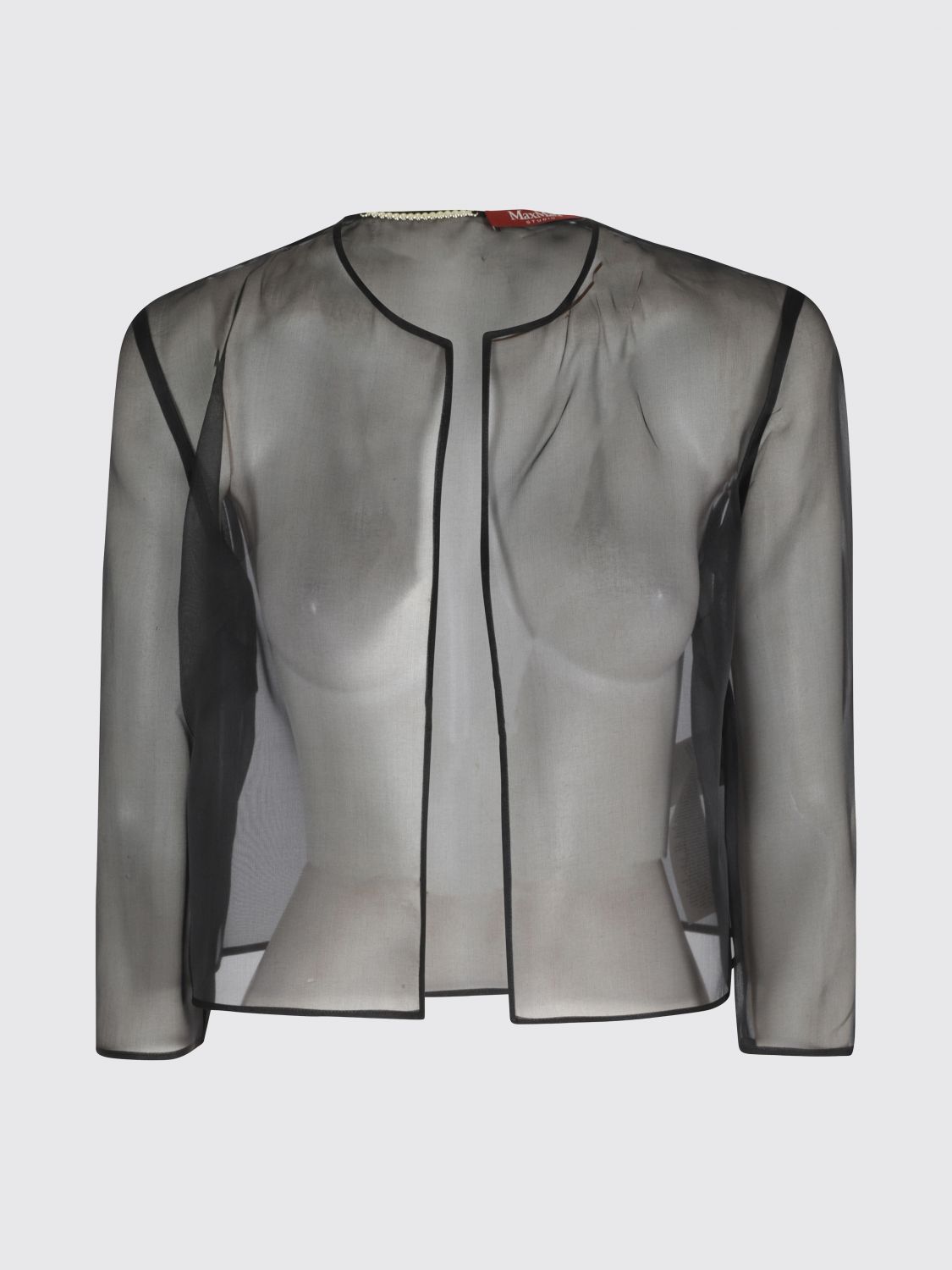 Max Mara Studio Top Woman Black MAX MARA STUDIO