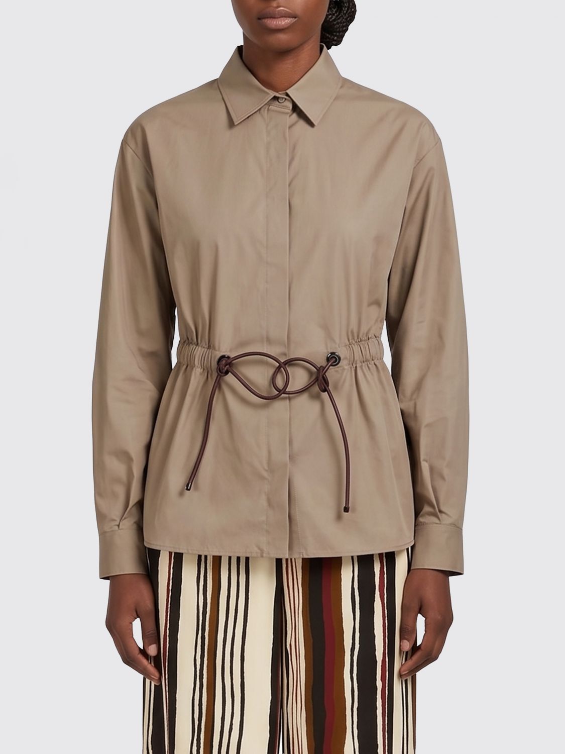 Max Mara Shirt Woman Green MAX MARA