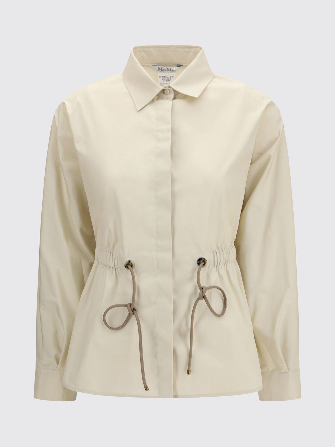 Max Mara Shirt Woman Beige MAX MARA