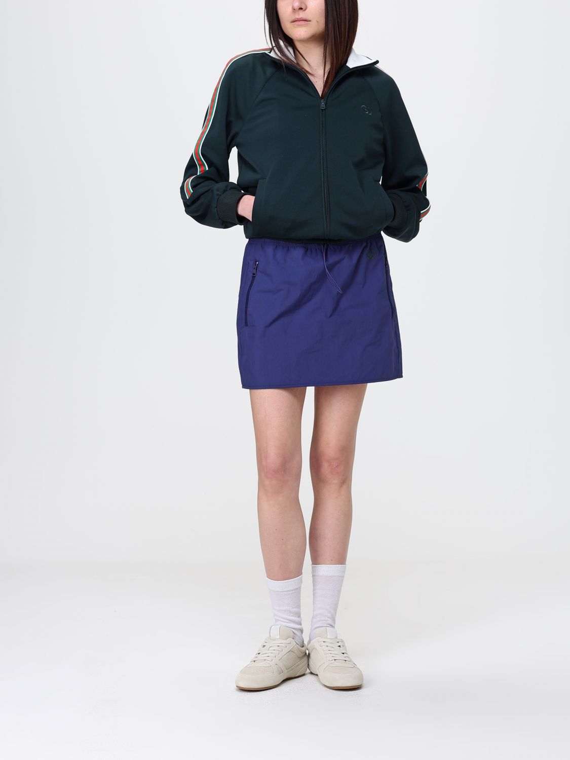 Gucci Skirt Woman Blue GUCCI