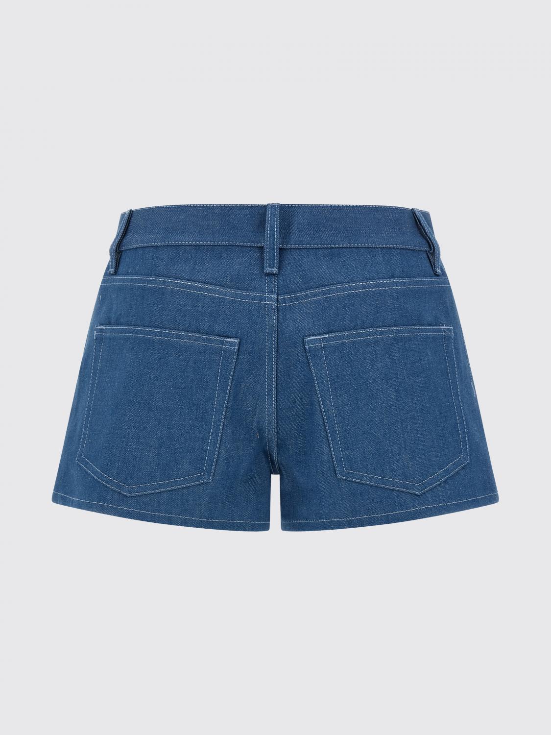 Gucci Shorts Woman Blue GUCCI