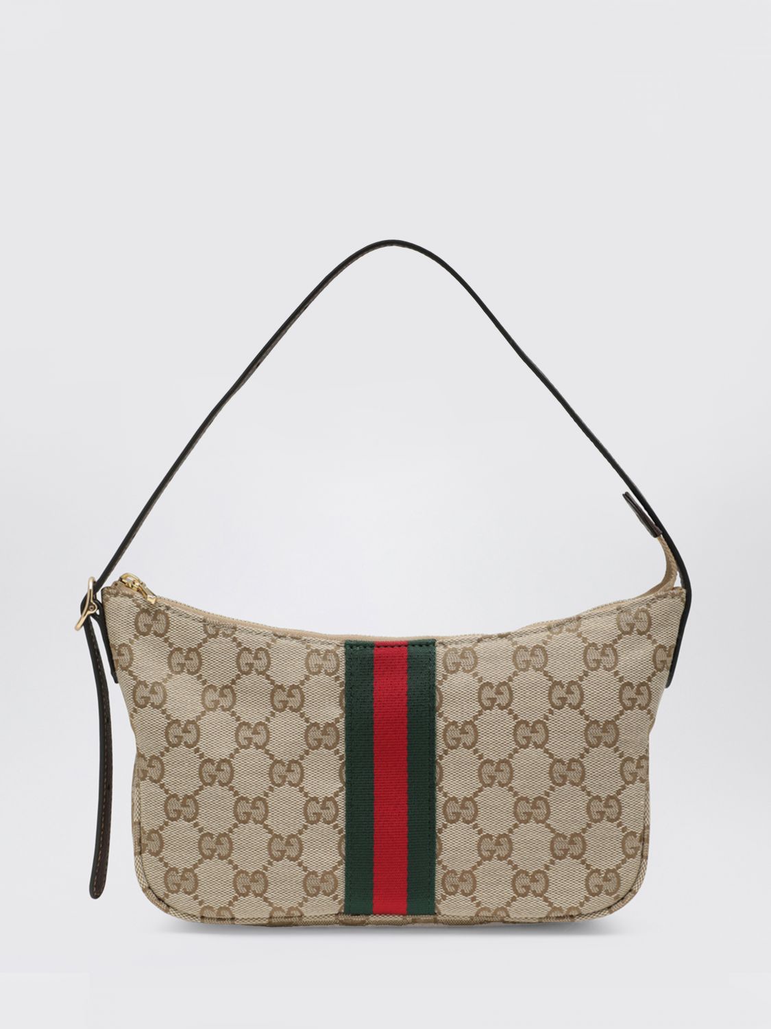 Gucci Shoulder Bag Men Beige GUCCI