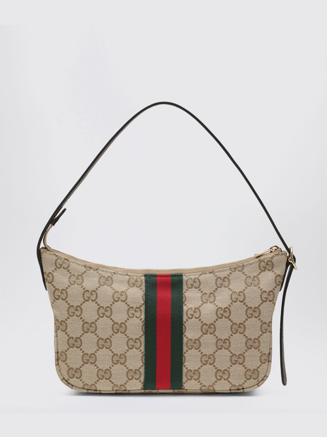 Gucci Shoulder Bag Men Beige GUCCI