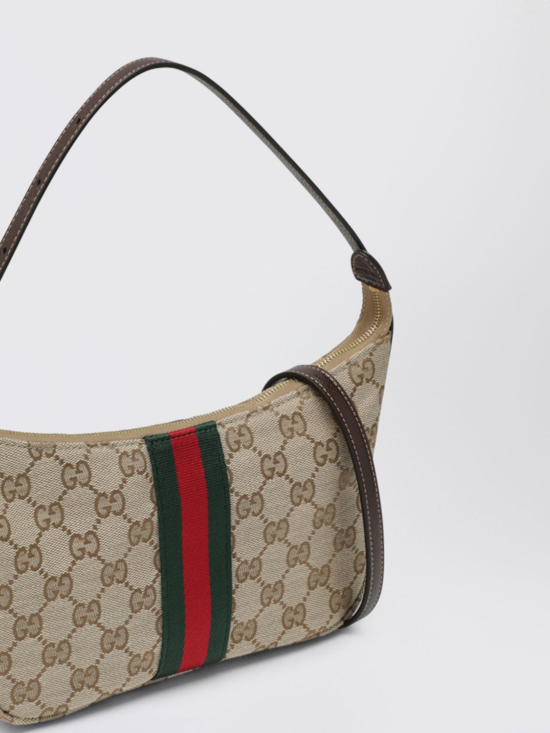 Gucci Shoulder Bag Men Beige GUCCI