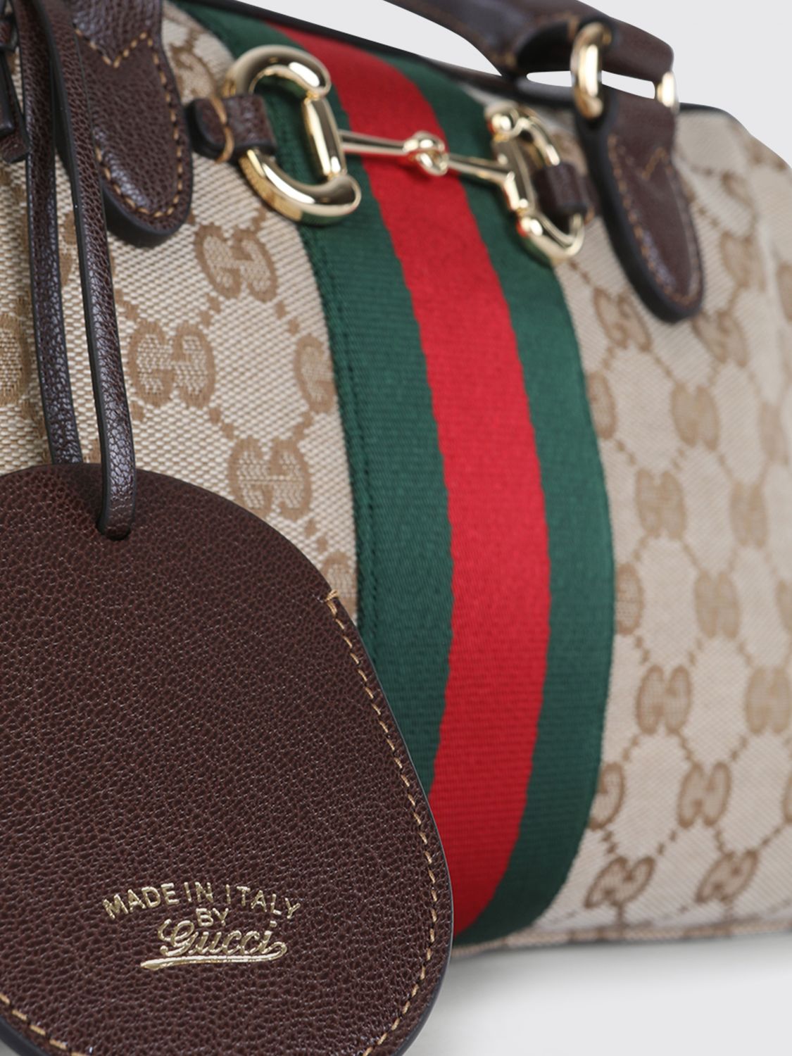 Gucci Women Canvas Bag With Gg Jacquard Monogram Gucci GUCCI