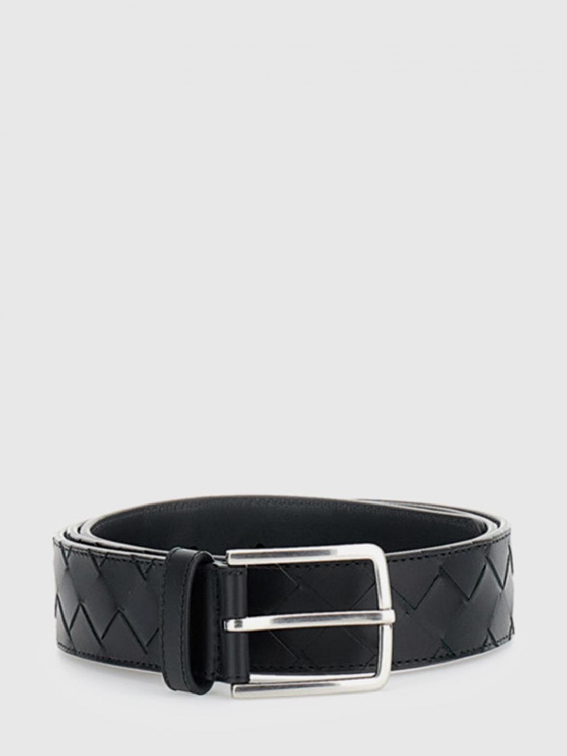 Bottega Veneta Belt Men Black BOTTEGA VENETA