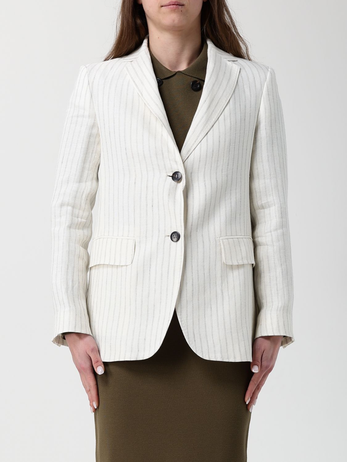 Max Mara Jacket Woman Beige MAX MARA