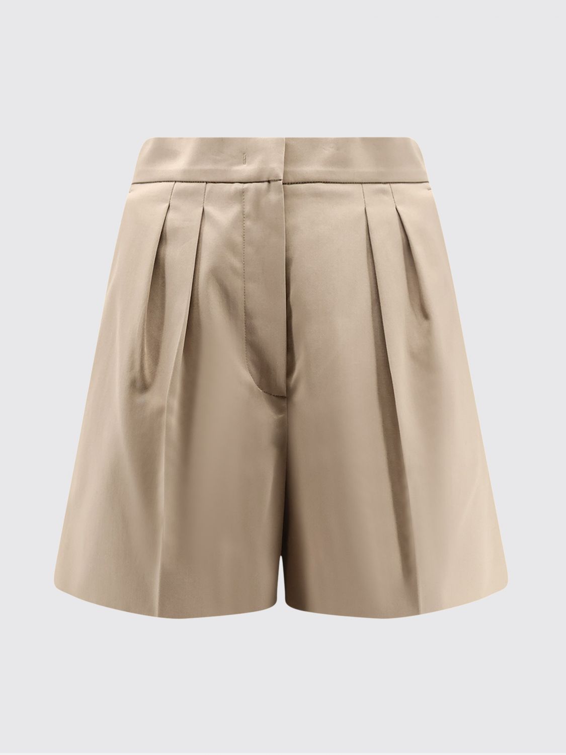 Max Mara Shorts Woman Kaki MAX MARA