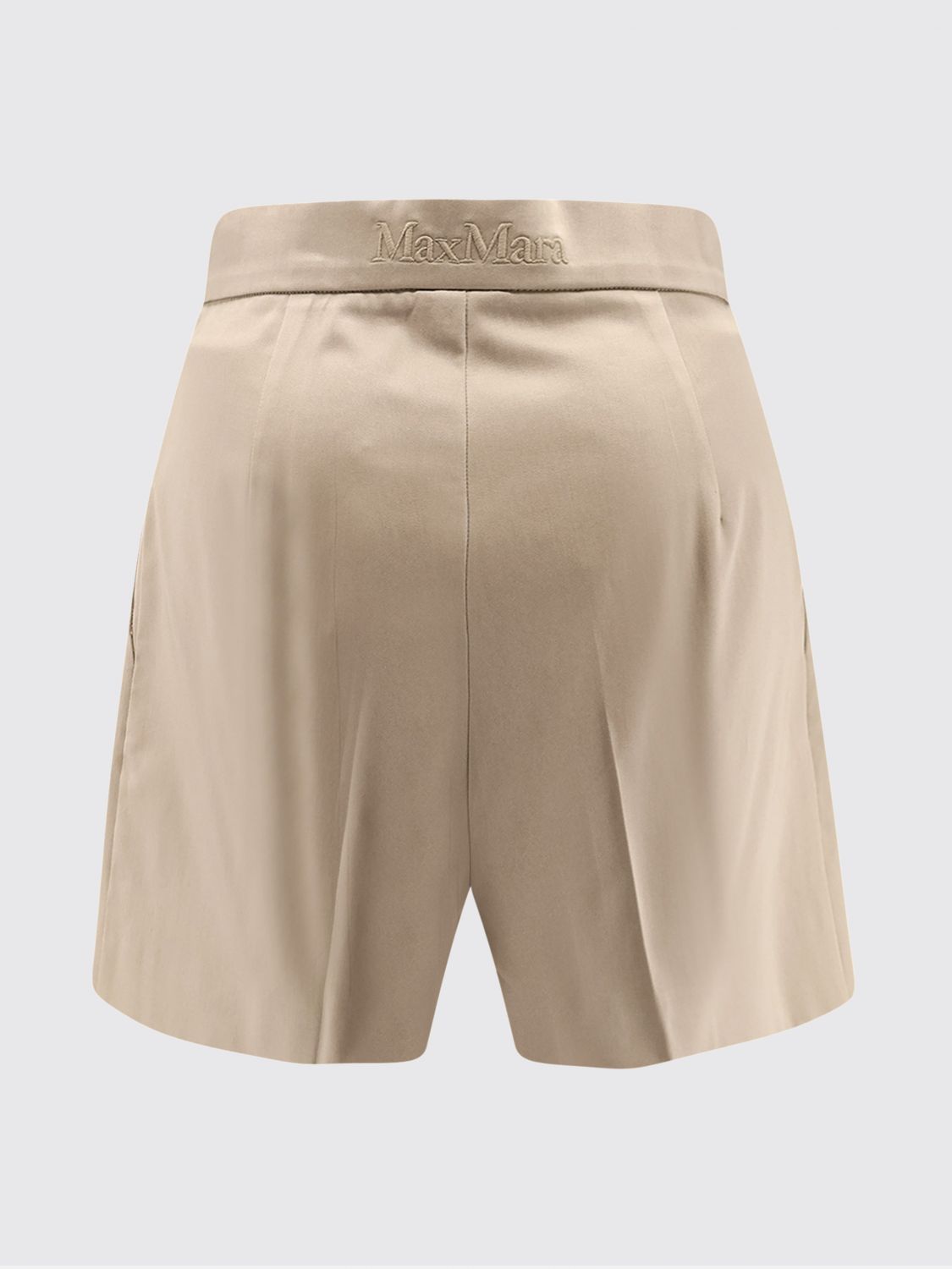 Max Mara Shorts Woman Kaki MAX MARA