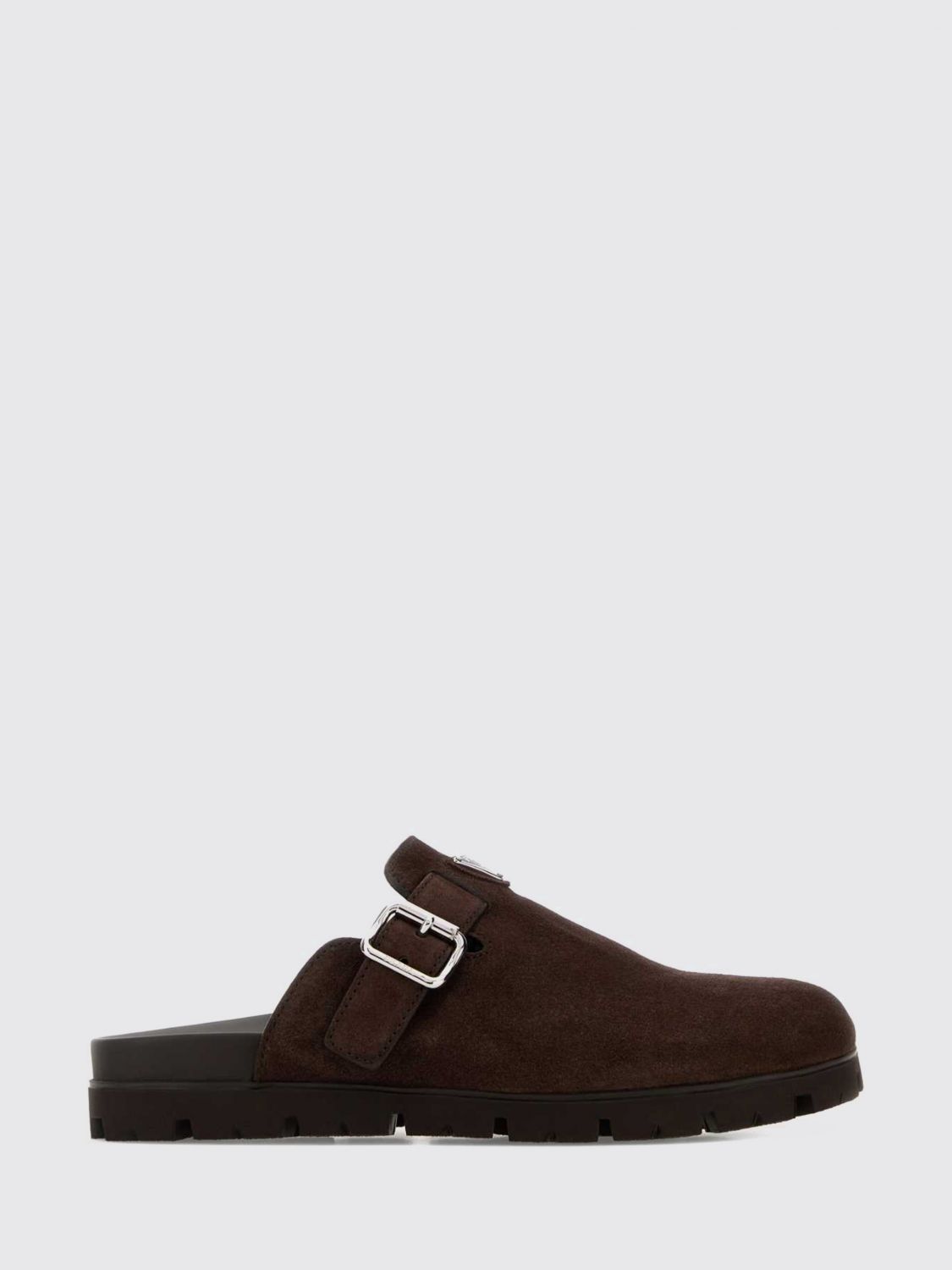 Prada Men Prada Suede Mules PRADA