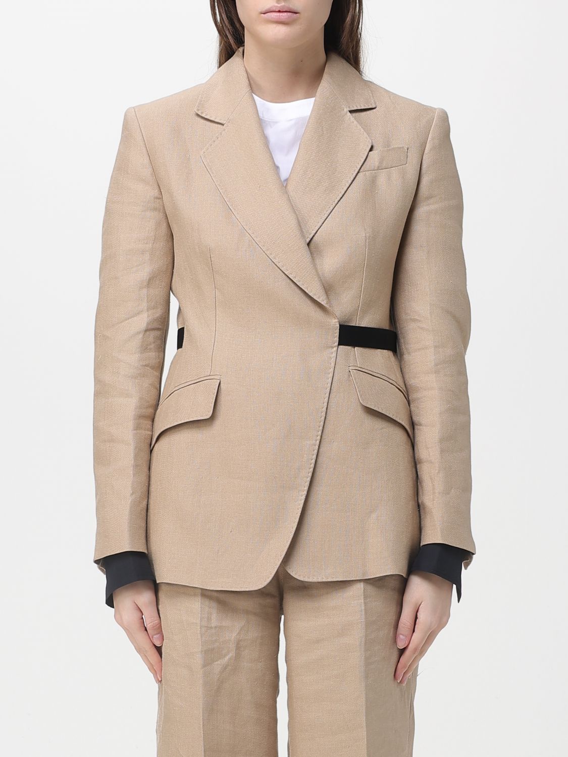 Max Mara Jacket Woman Brown MAX MARA