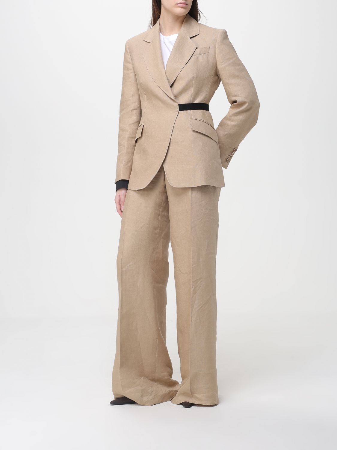 Max Mara Jacket Woman Brown MAX MARA