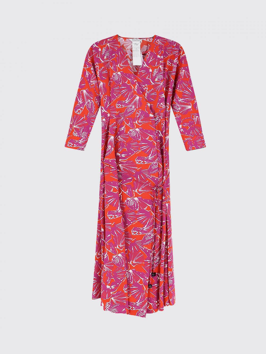 Max Mara Dress Woman Coral MAX MARA
