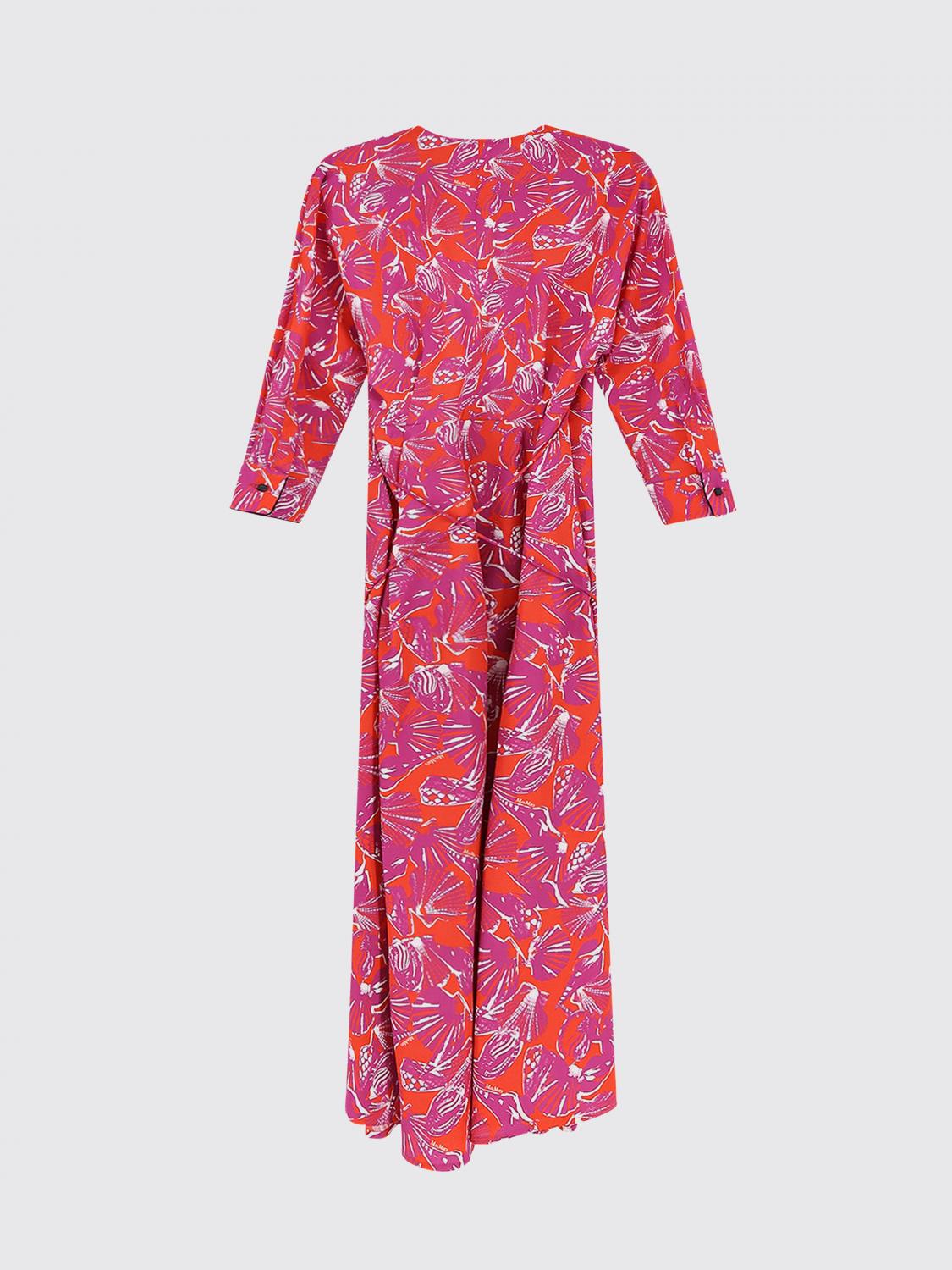 Max Mara Dress Woman Coral MAX MARA