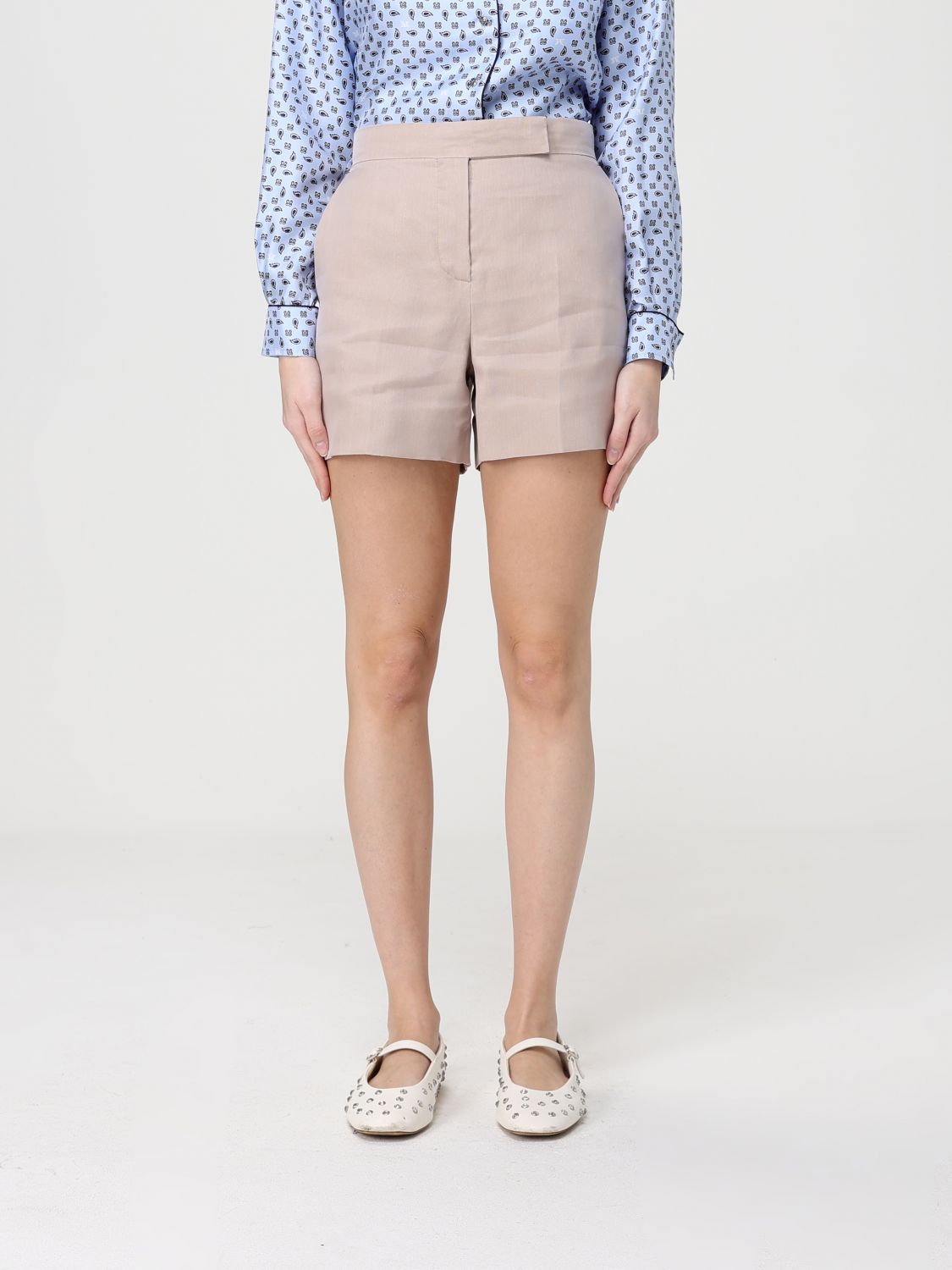 Max Mara Shorts Woman Brown MAX MARA