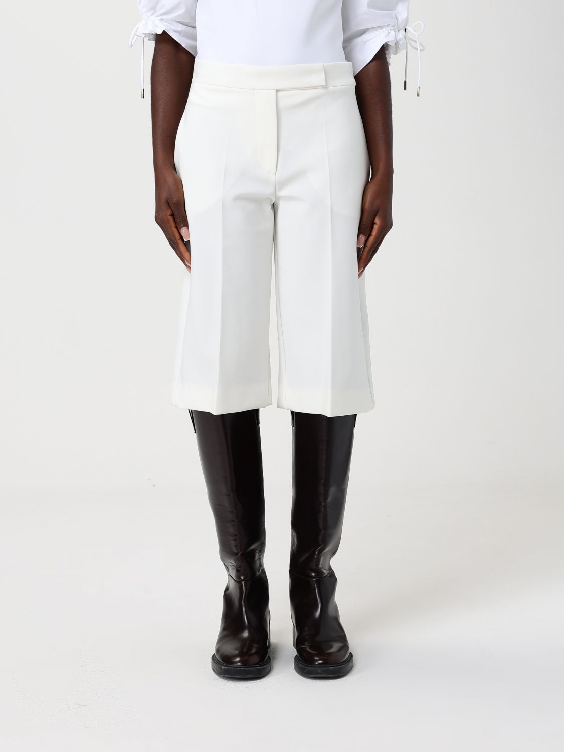 Max Mara Shorts Woman White MAX MARA