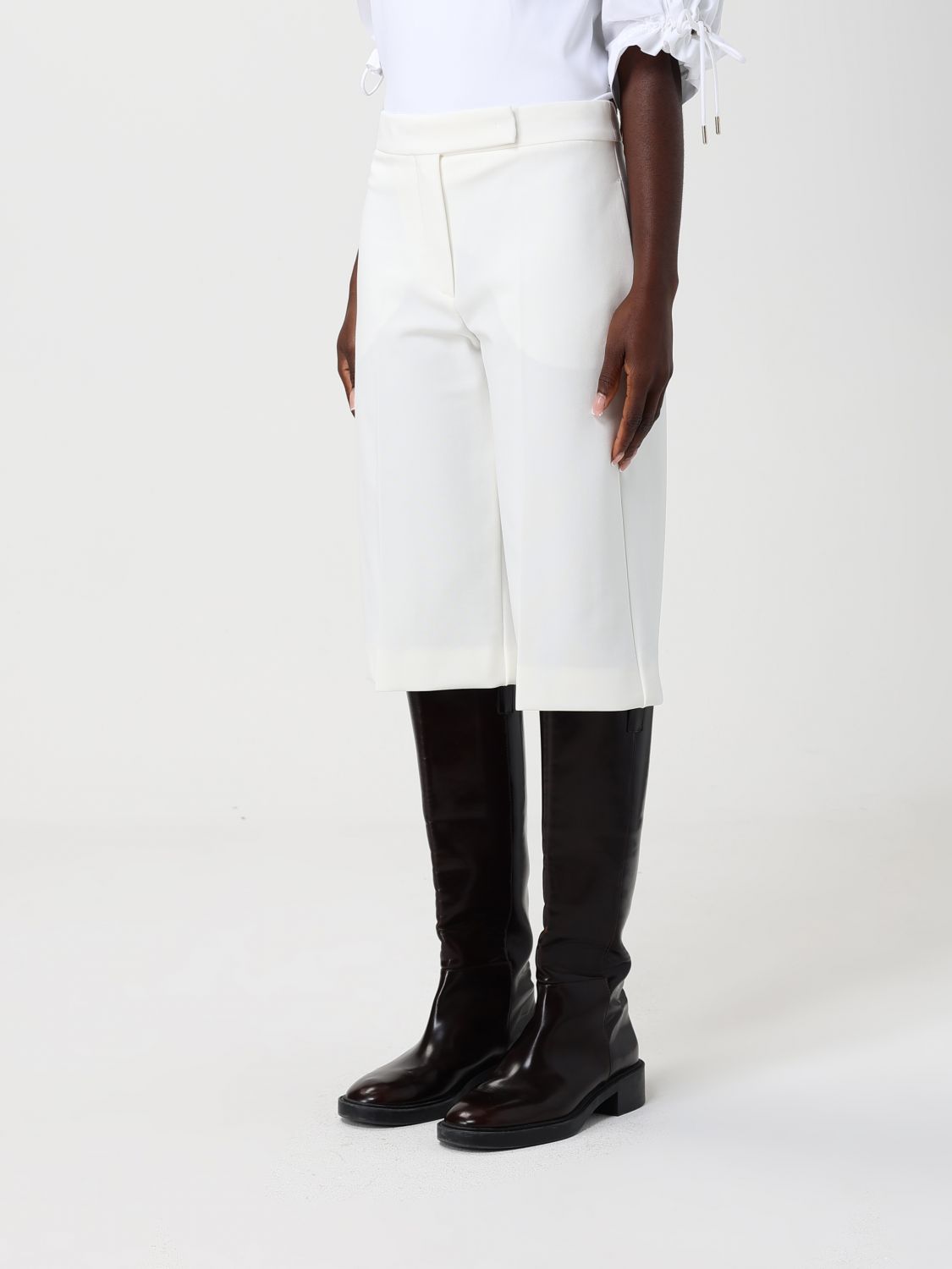 Max Mara Shorts Woman White MAX MARA