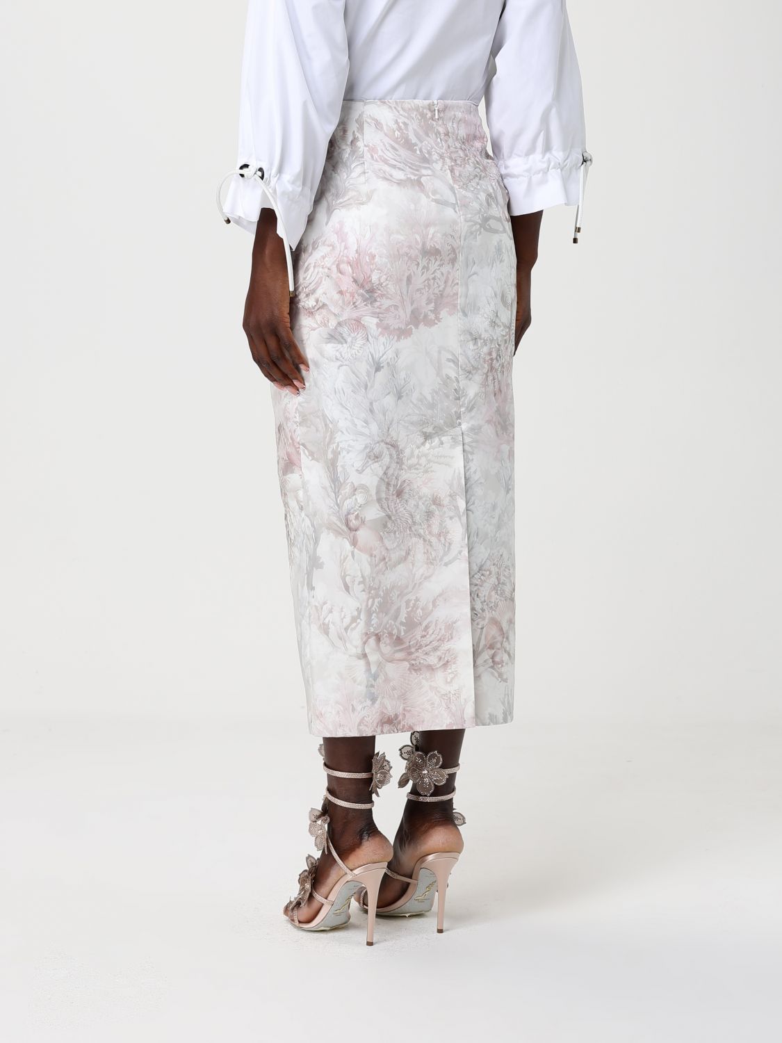 Max Mara Skirt Woman White MAX MARA
