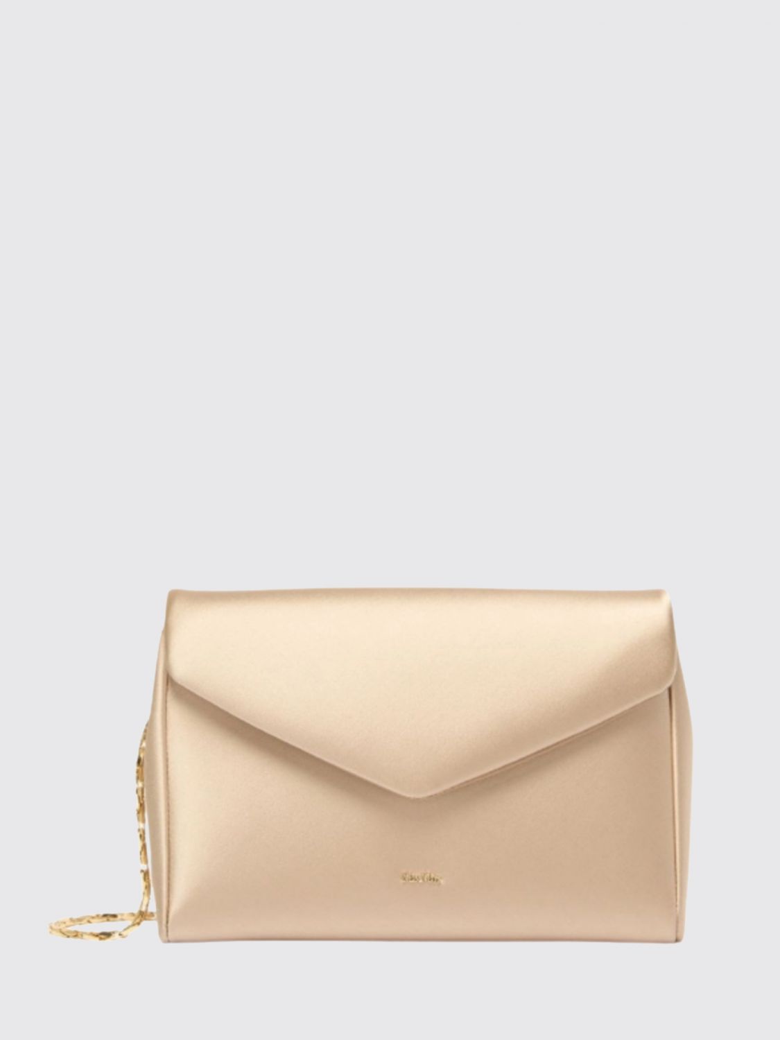 Max Mara Clutch Woman Beige MAX MARA