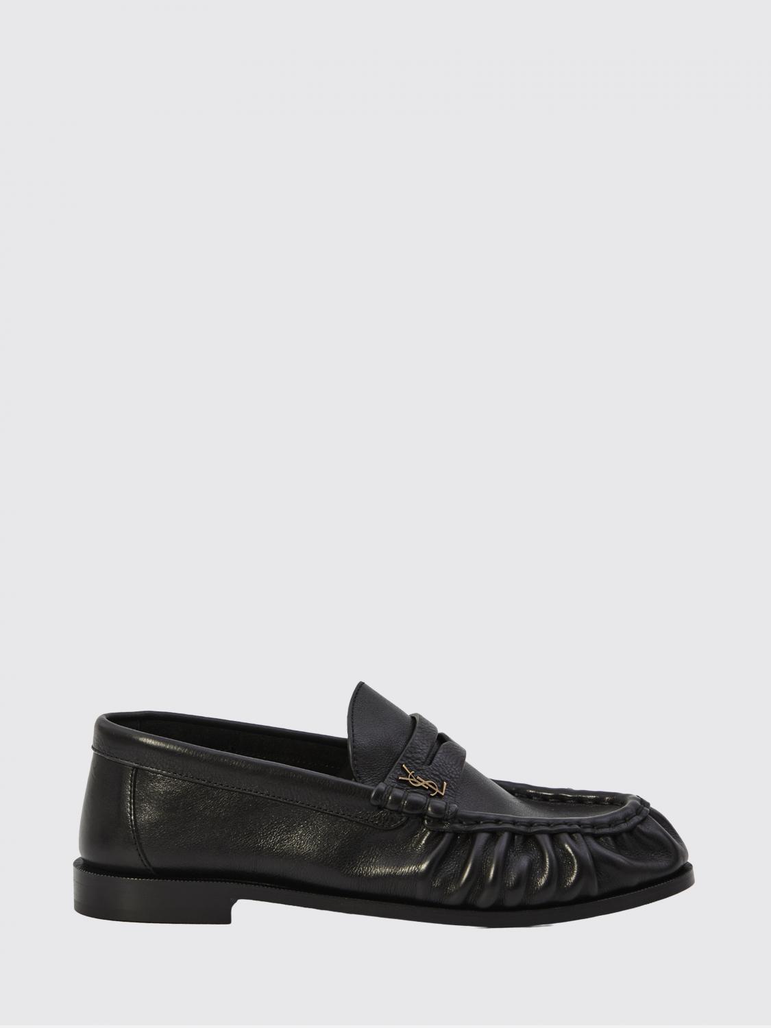 Saint Laurent Loafer Woman Black SAINT LAURENT