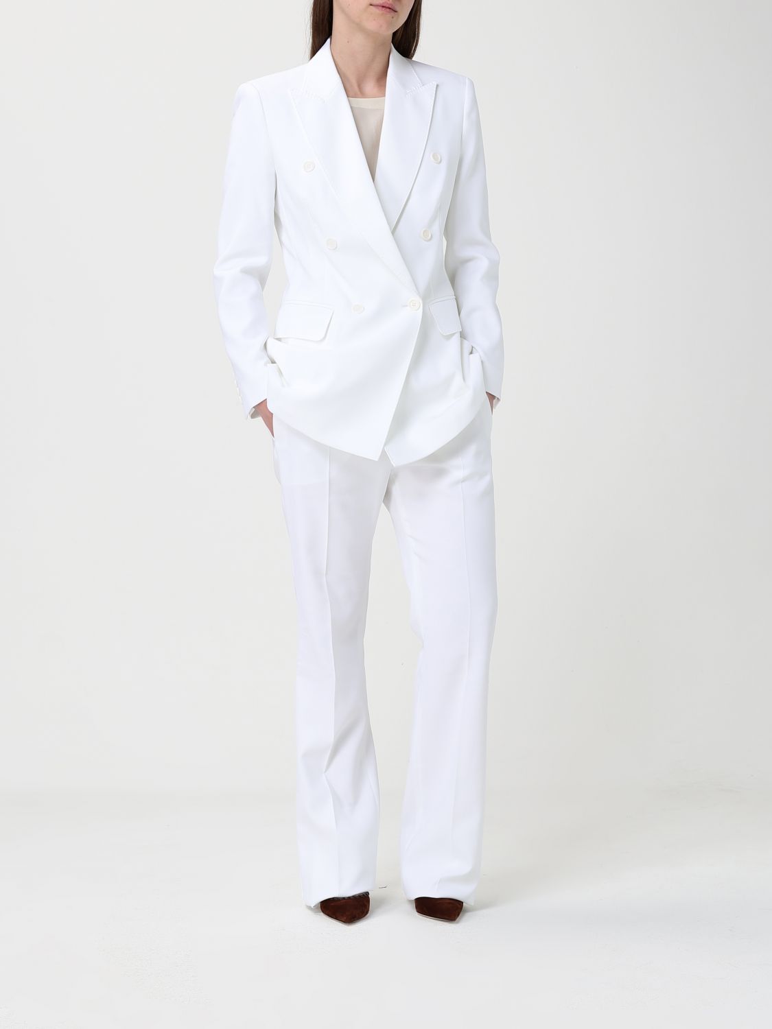 Max Mara Jacket Woman White MAX MARA
