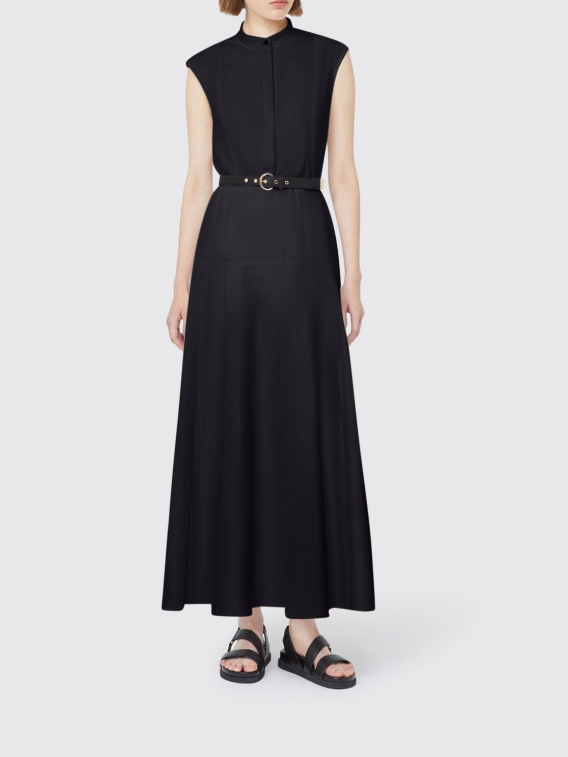 Max Mara Studio Dress Woman Black MAX MARA STUDIO