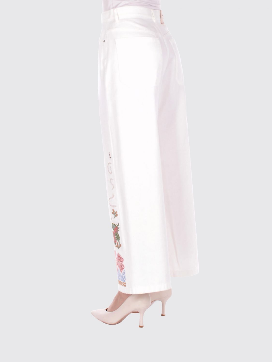 Weekend Max Mara Pants Woman White