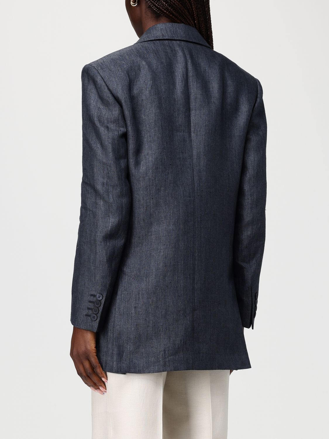 Max Mara Jacket Woman Grey MAX MARA