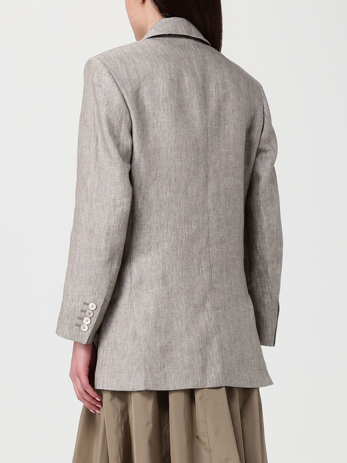 Max Mara Jacket Woman Grey 1 MAX MARA