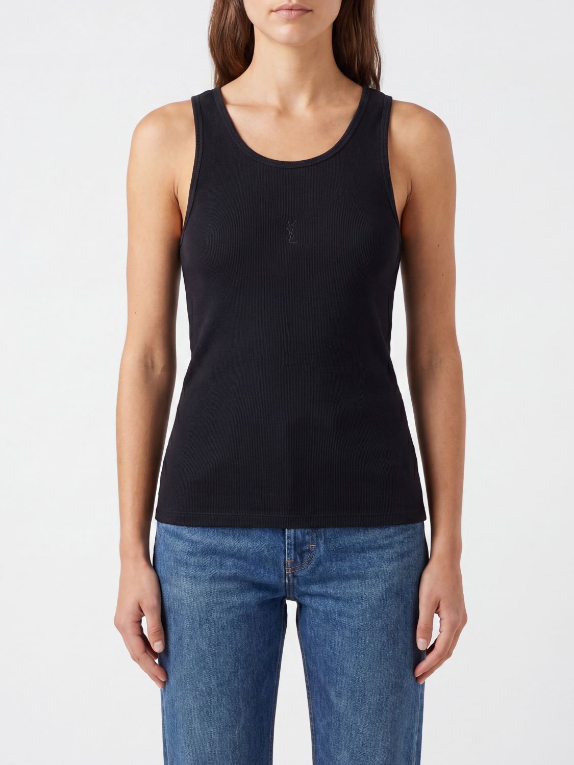 Cotton Basic Tank Top Saint Laurent SAINT LAURENT
