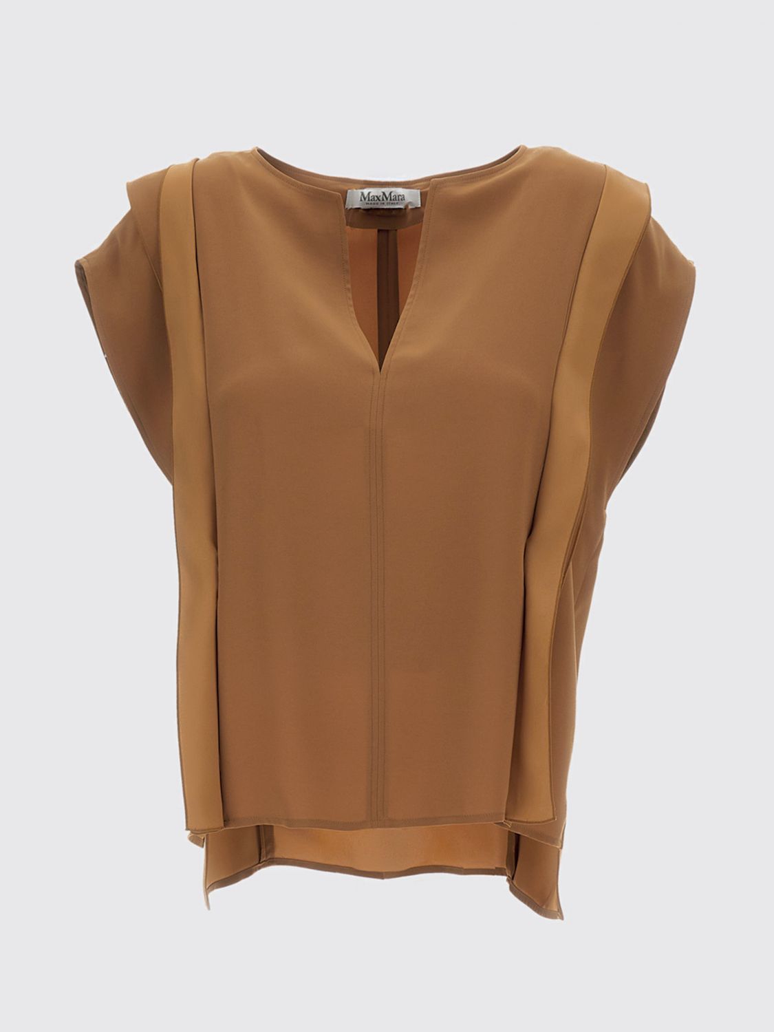 Max Mara Top Woman Brown MAX MARA