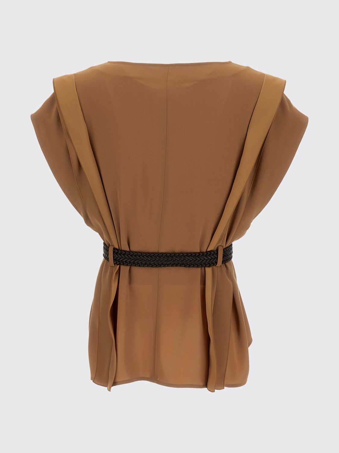 Max Mara Top Woman Brown MAX MARA