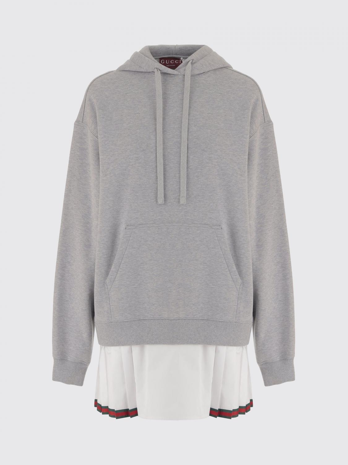 Gucci Dress Woman Grey GUCCI