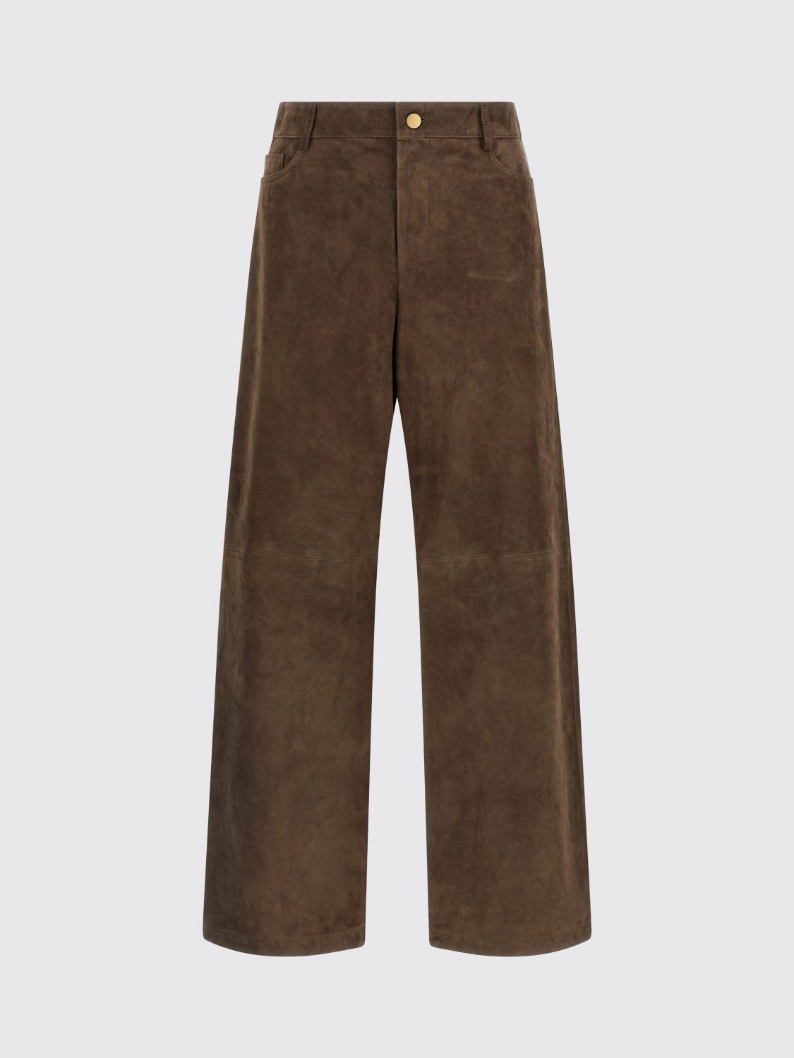 Max Mara Pants Woman Brown MAX MARA