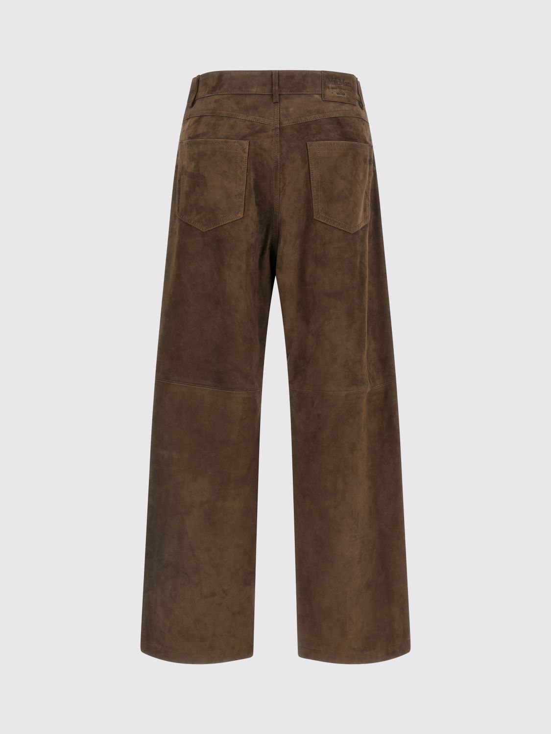 Max Mara Pants Woman Brown MAX MARA