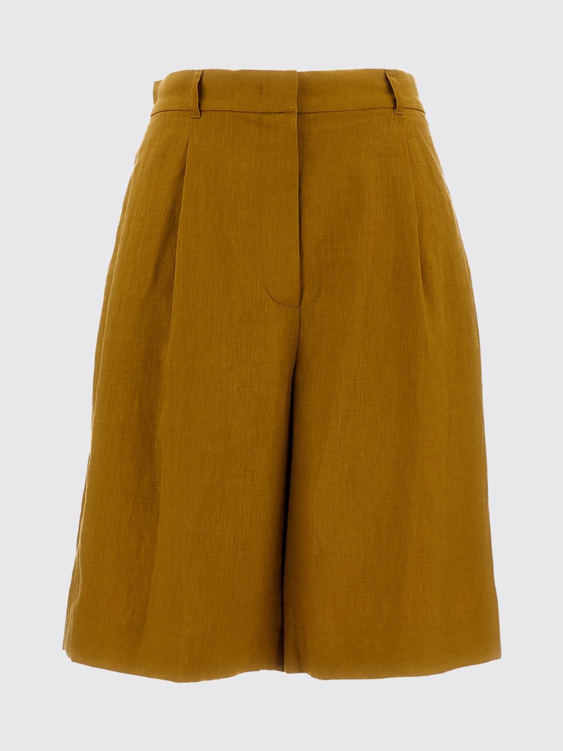 Max Mara Studio Shorts Woman Earth MAX MARA STUDIO