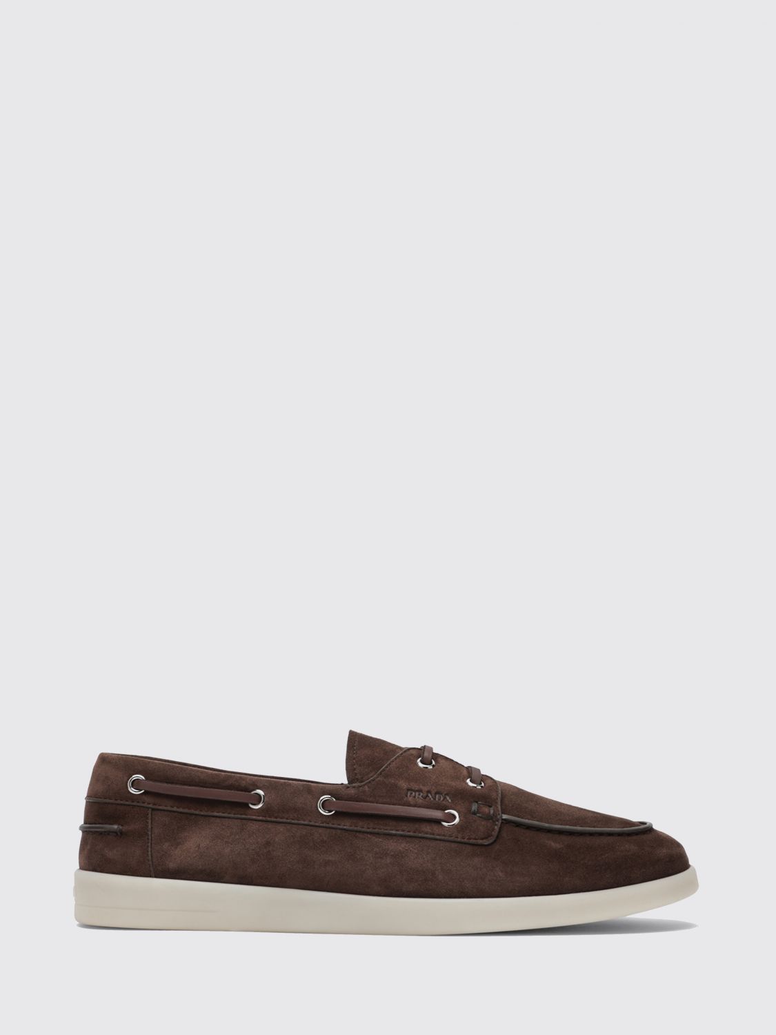 Prada Loafers Men Brown PRADA