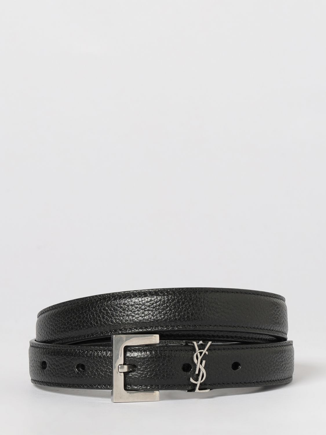 Saint Laurent Belt Men Black
