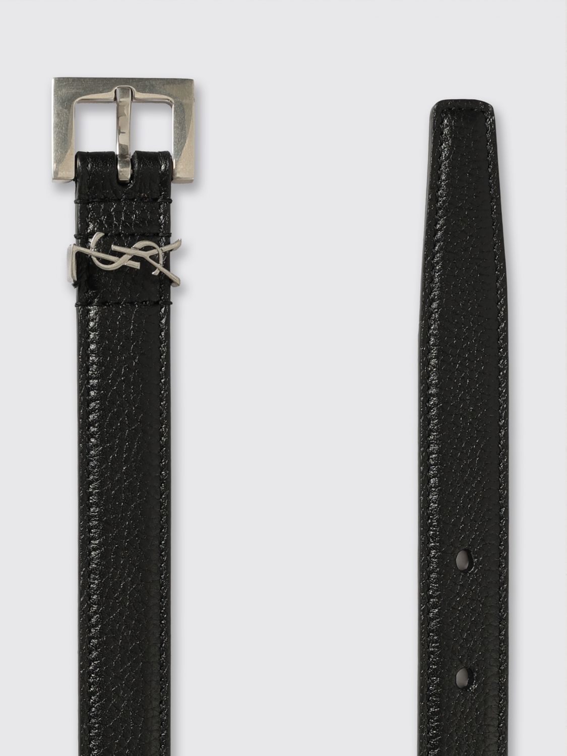 Saint Laurent Belt Men Black