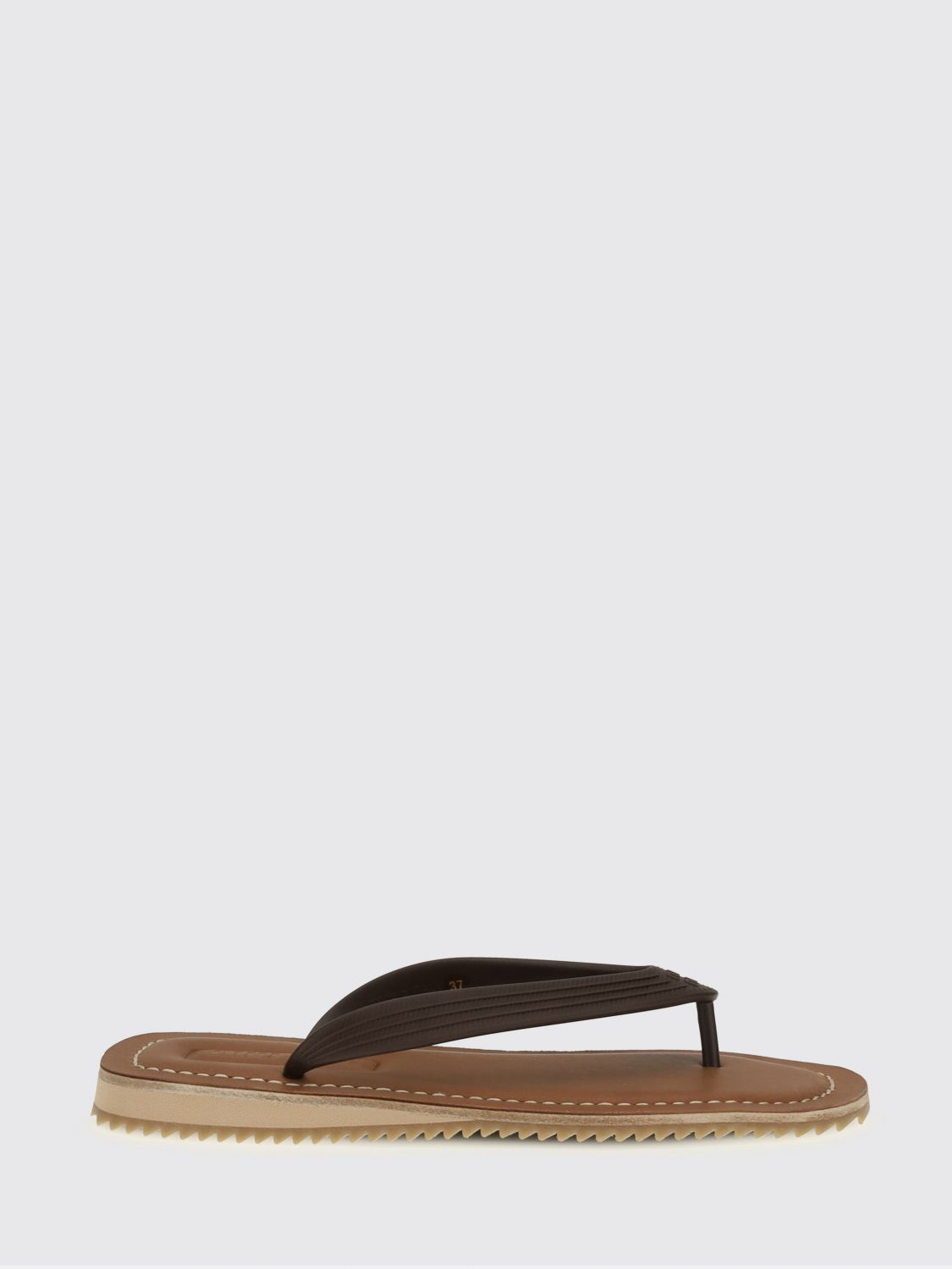 Miu Miu Flat Sandal Woman Dark MIU MIU