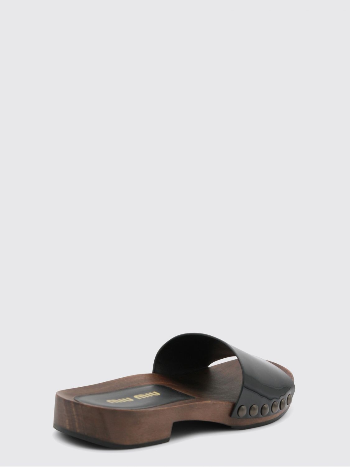 Miu Miu Heeled Sandal Woman Black