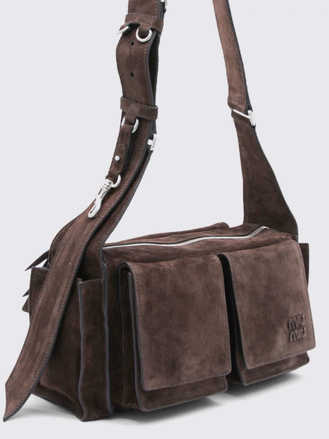 Miu Miu Crossbody Bag Woman Brown MIU MIU
