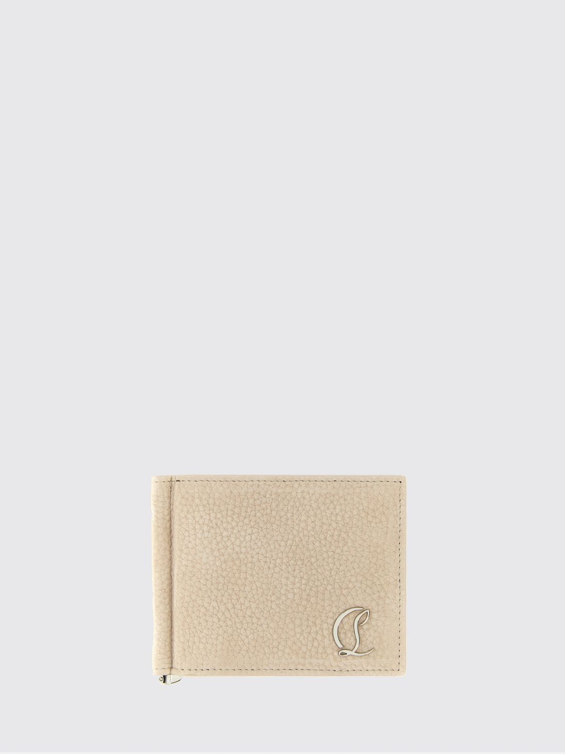 Christian Louboutin Wallet Men Beige CHRISTIAN LOUBOUTIN