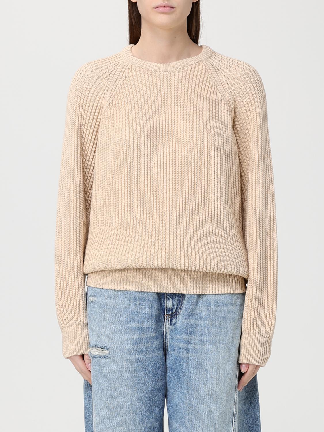 Saint Laurent Sweater Woman Military SAINT LAURENT