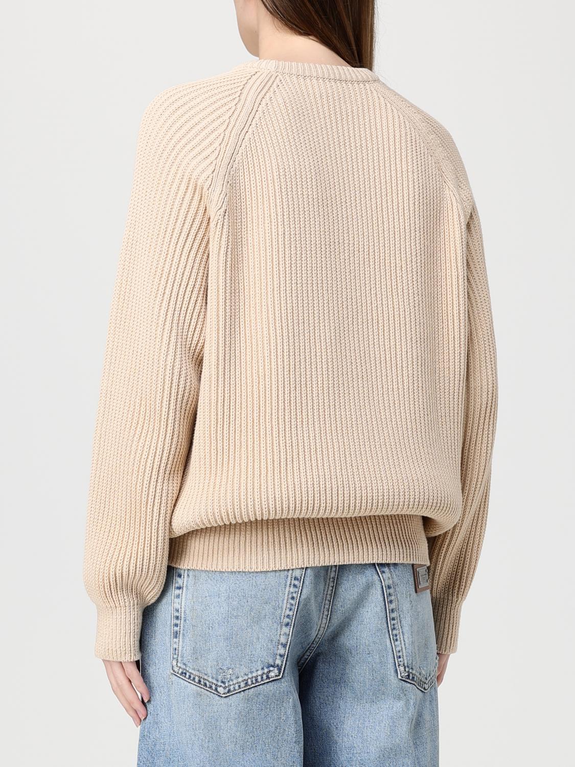 Saint Laurent Sweater Woman Military SAINT LAURENT