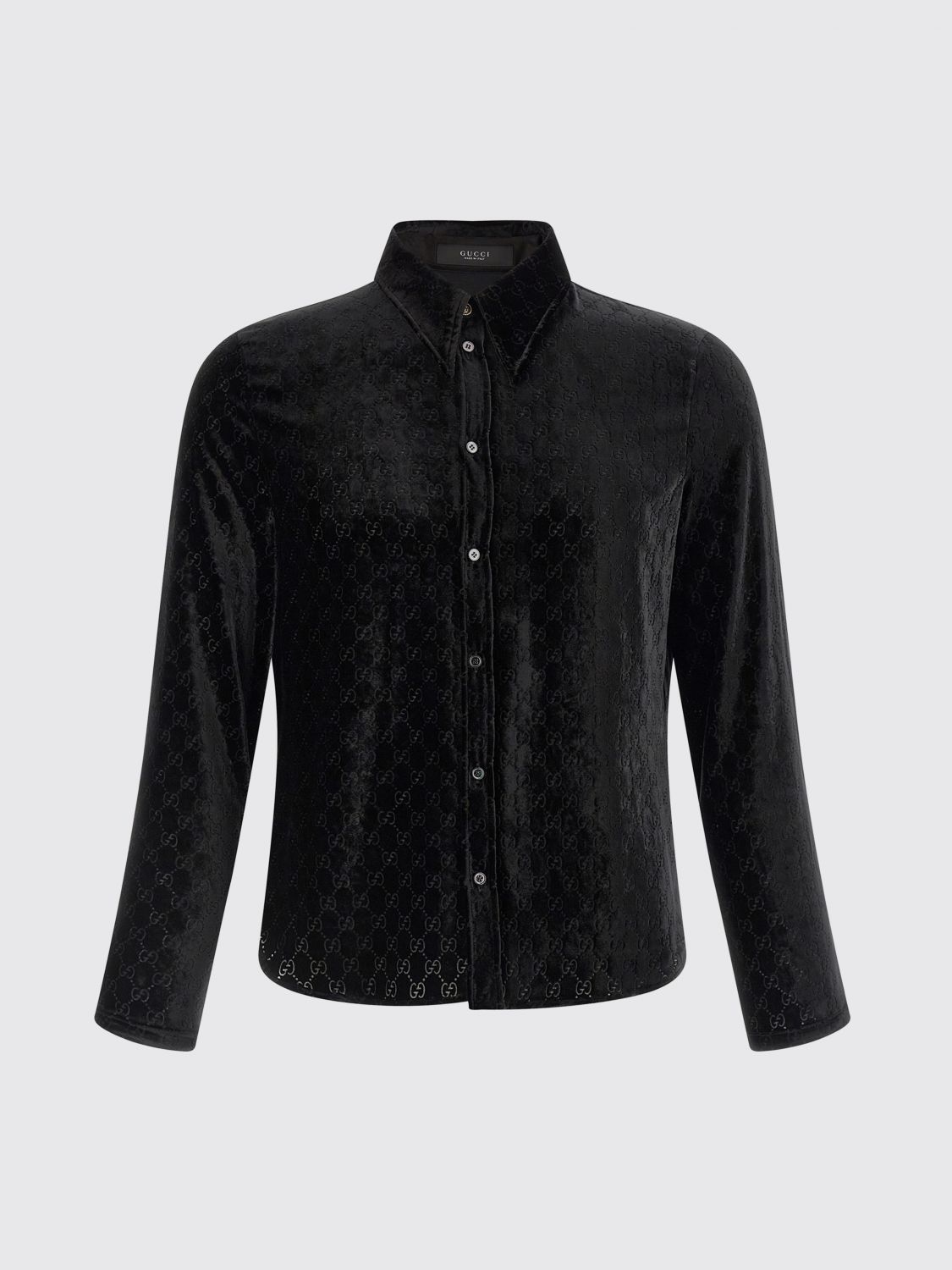 Gucci Shirt Men Black GUCCI
