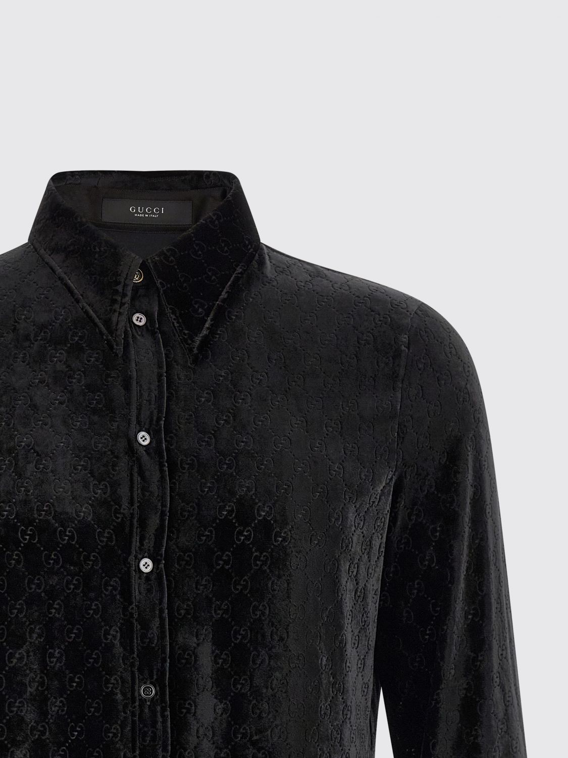 Gucci Shirt Men Black