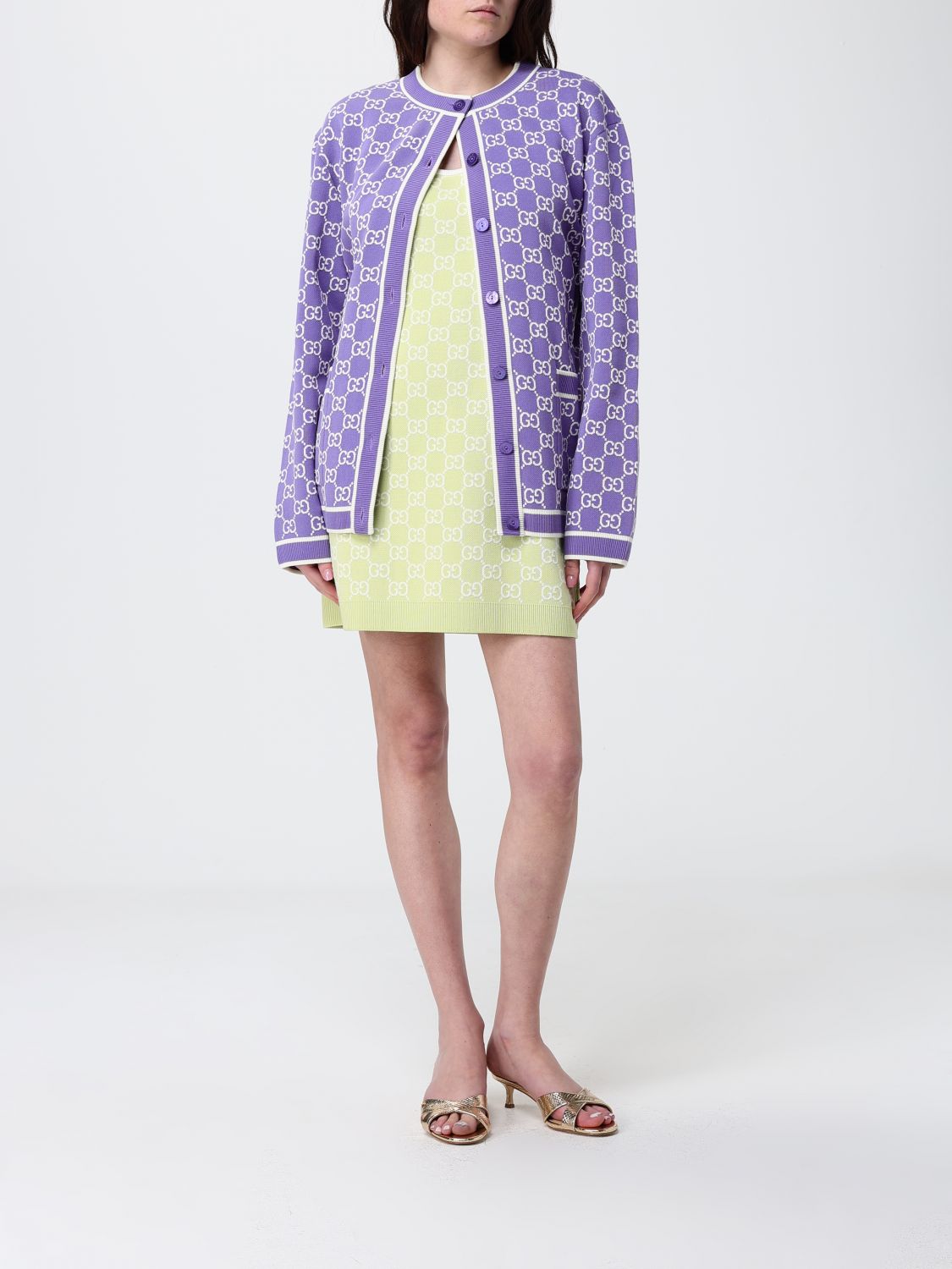 Gucci Sweater Woman Violet GUCCI