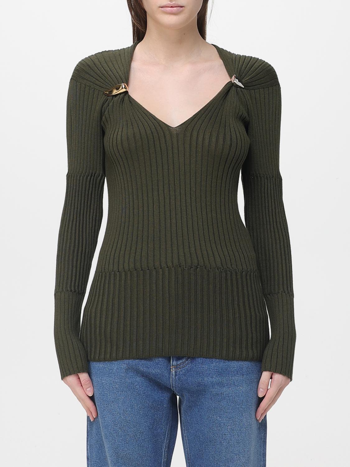 Bottega Veneta Sweater Woman Green BOTTEGA VENETA